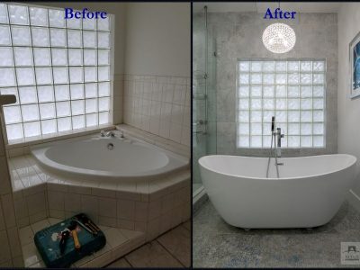 Before After Bathroom Renovation